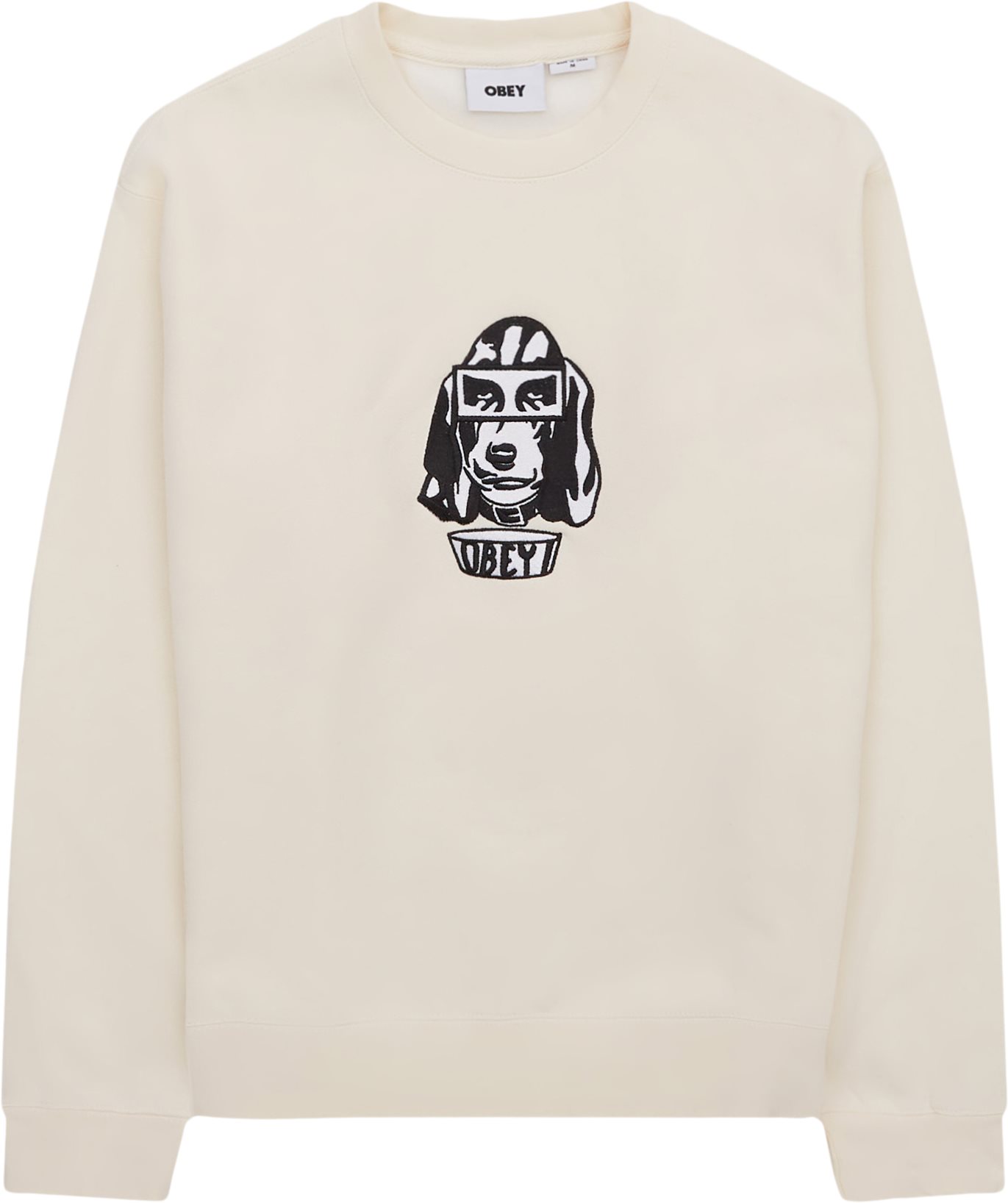 Obey Sweatshirts HOUND CREW 112480136 Vit